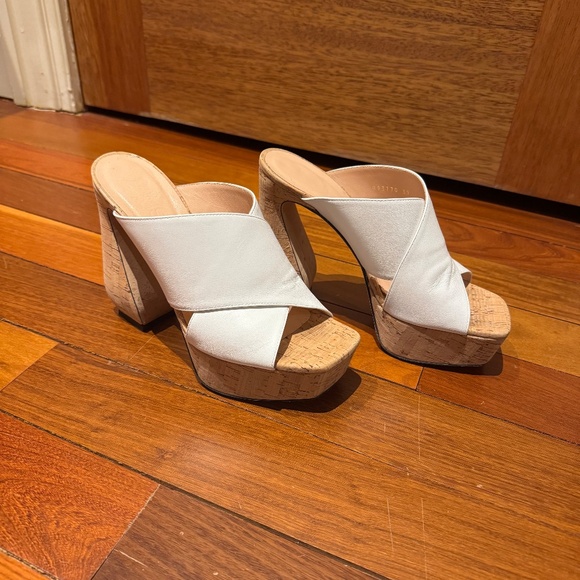 Si Rossi Womens Cork Platform Shoe - Picture 4 of 4